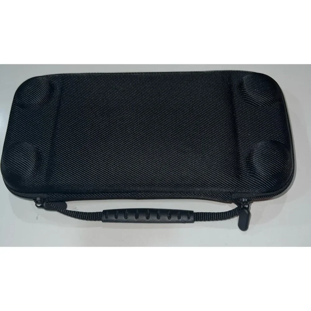 Black hard shell carrying case for SWITCH 2